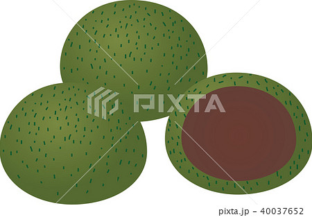 蓬餅のイラスト素材