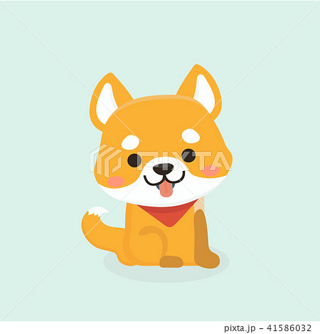 柴犬的向量圖素材集