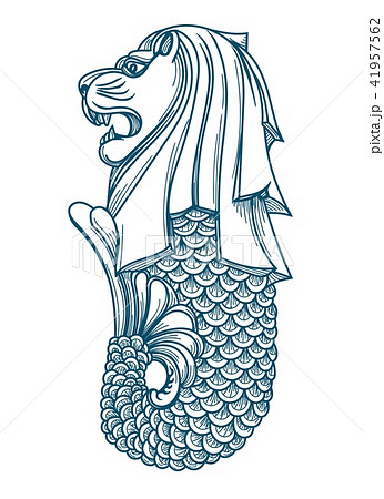 Merlion Illustrations