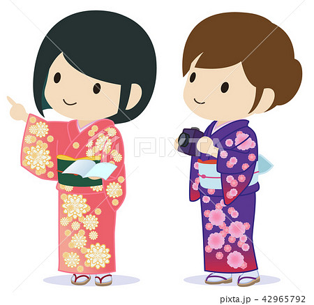 女性 カメラ 構える カメラ女子のイラスト素材