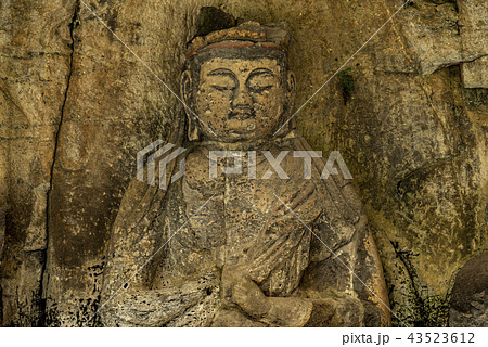 臼杵石仏の写真素材 - PIXTA