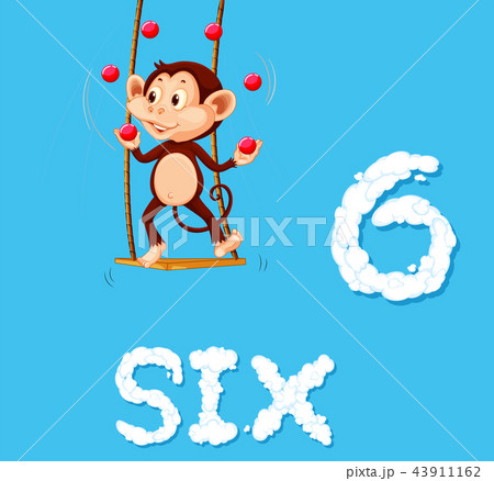 サル ジャグリング ボール 玉のイラスト素材 サル ジャグリング ボール 玉のイラスト素材