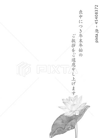 スイレン 水墨画 花 睡蓮のイラスト素材 - PIXTA