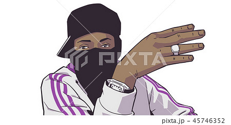 ギャングのイラスト素材