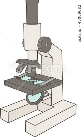 光学顕微鏡のイラスト素材