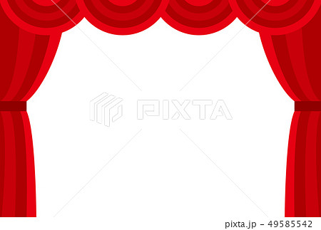 舞台幕のイラスト素材 Pixta