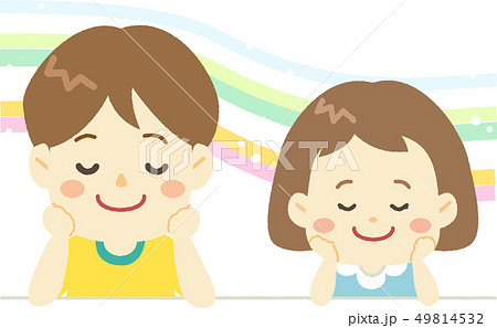 うっとりのイラスト素材 Pixta