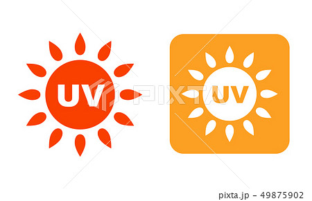 アイコン 紫外線 Uv マークのイラスト素材