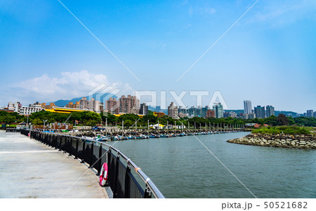 淡水河 台北 台湾 大河の写真素材 - PIXTA