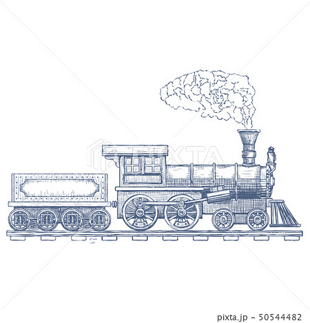 Steam Train Illustrations