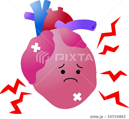 心臓 パーツ 臓器 イラストのイラスト素材