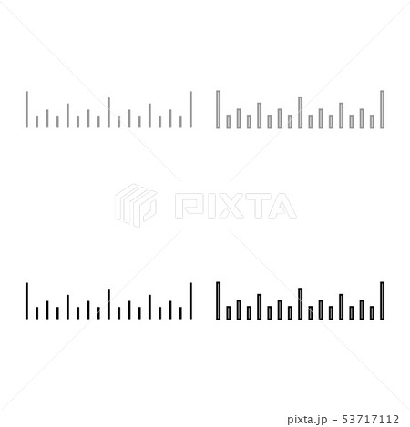 ものさし 物差し 目盛りのイラスト素材