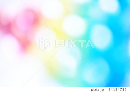 虹色 パステルカラー 壁紙 パステルの写真素材