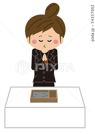 法事のイラスト素材