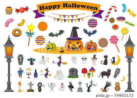 ハロウィンのイラスト素材集 Pixta ピクスタ