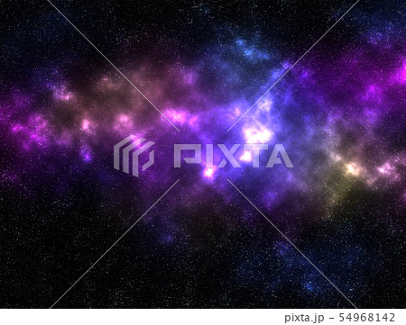 星屑 ギャラクシー 宇宙の写真素材
