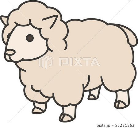 干支 羊のイラスト素材