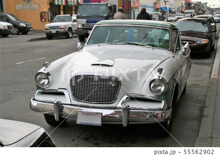 アメリカ車 レトロ 外車 海外の写真素材