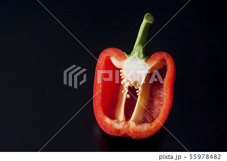 赤色 食べ物の写真素材