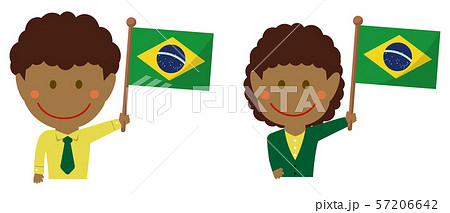 ブラジル人のイラスト素材 Pixta