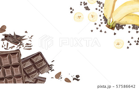 チョコチップのイラスト素材 Pixta