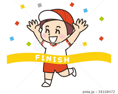 ゴールのイラスト素材