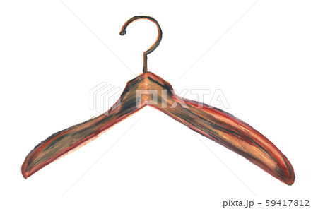 衣紋掛け えもんかけの写真素材