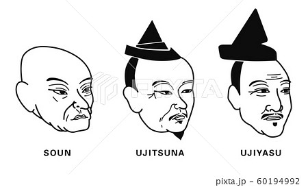 足利義政のイラスト素材 足利義政のイラスト素材