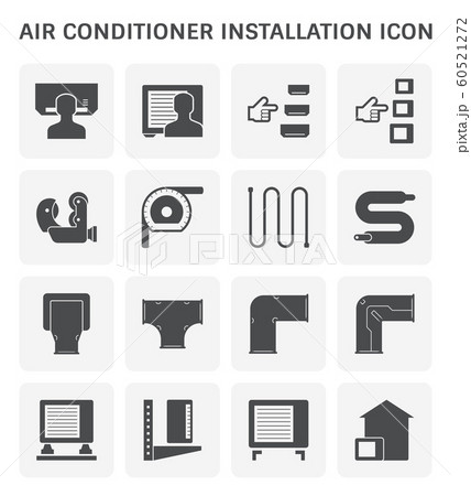 Air Conditioner Iconのイラスト素材