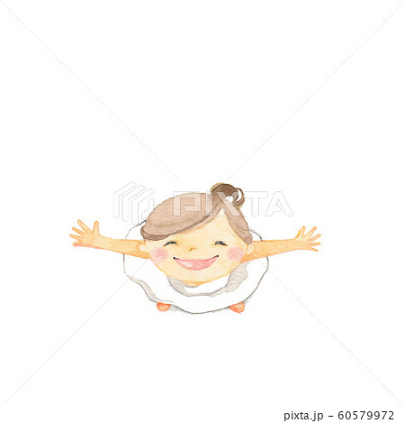 手を伸ばすのイラスト素材