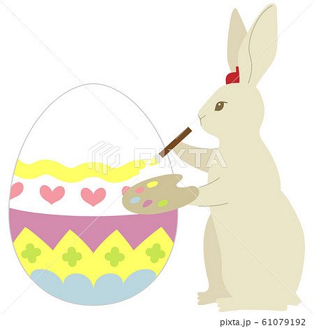 画材 筆 パレット ペイントのイラスト素材