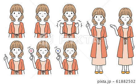 ポーズ集 女の子の写真素材 ポーズ集 女の子の写真素材