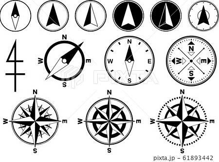 方位のイラスト素材