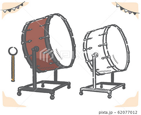ドラムのイラスト素材集 ピクスタ