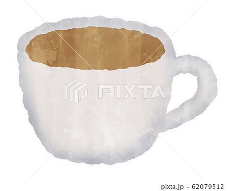 カフェオレのイラスト素材