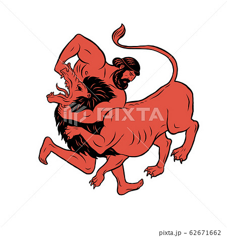 ヘラクレスのイラスト素材