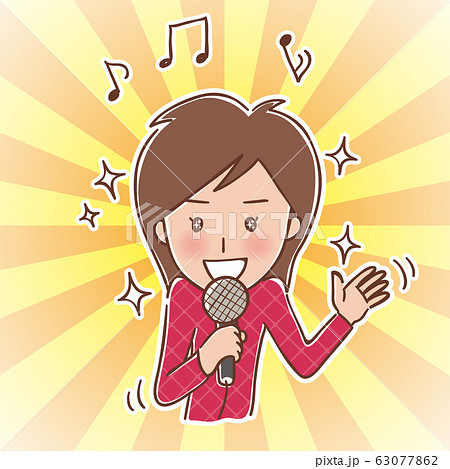 アカペラのイラスト素材
