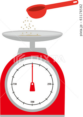 計りのイラスト素材