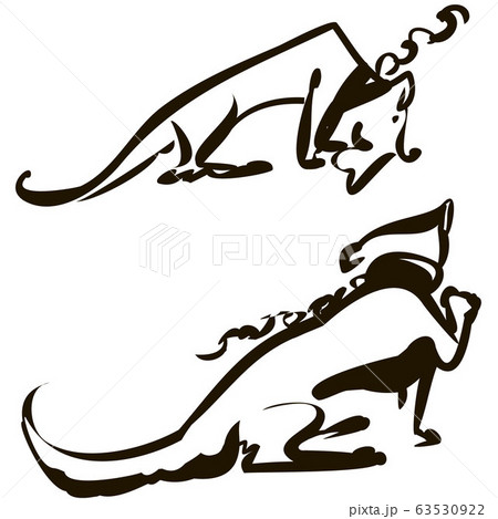 かなしい 悲しい 悲しむ 動物のイラスト素材