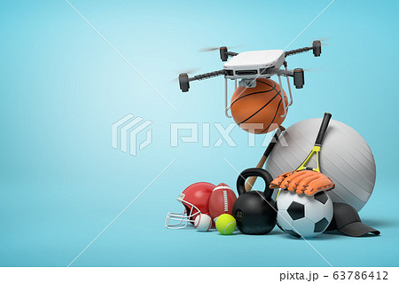 野球グッズのイラスト素材