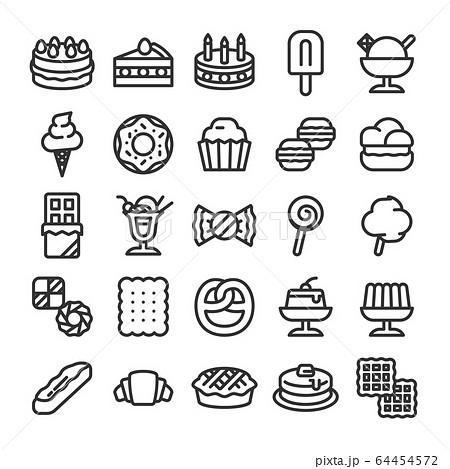 シュークリームのイラスト素材集 ピクスタ