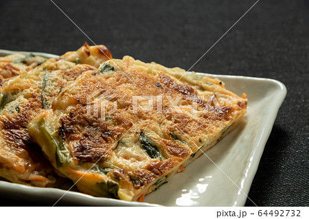 チヂミの写真素材