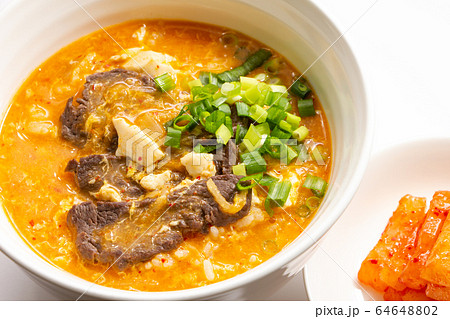 クッパ 韓国料理の写真素材