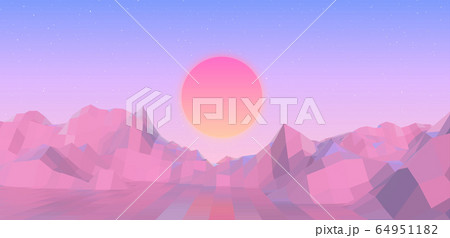 暁のイラスト素材