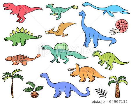 恐竜のベクター素材集 ピクスタ