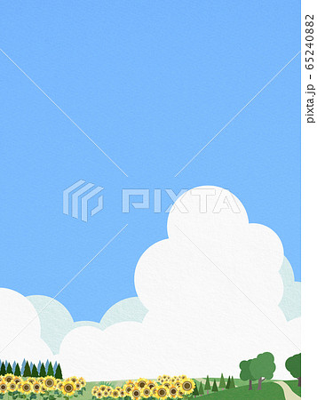 故郷のイラスト素材