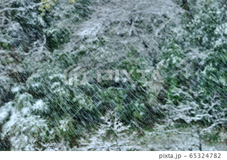 名残の雪 なごりの雪 なごり雪 なごりゆきの写真素材