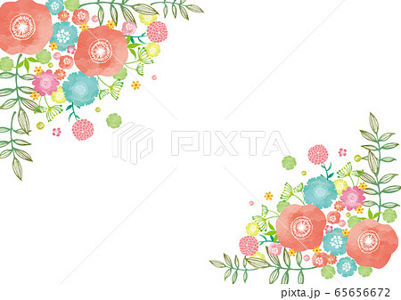 草花のイラスト素材