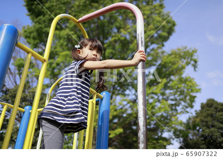 はん登棒の写真素材