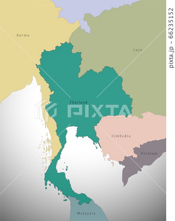 ベトナム 地図 イラスト グラフィックのイラスト素材
